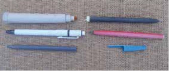 Pens & stationary examples